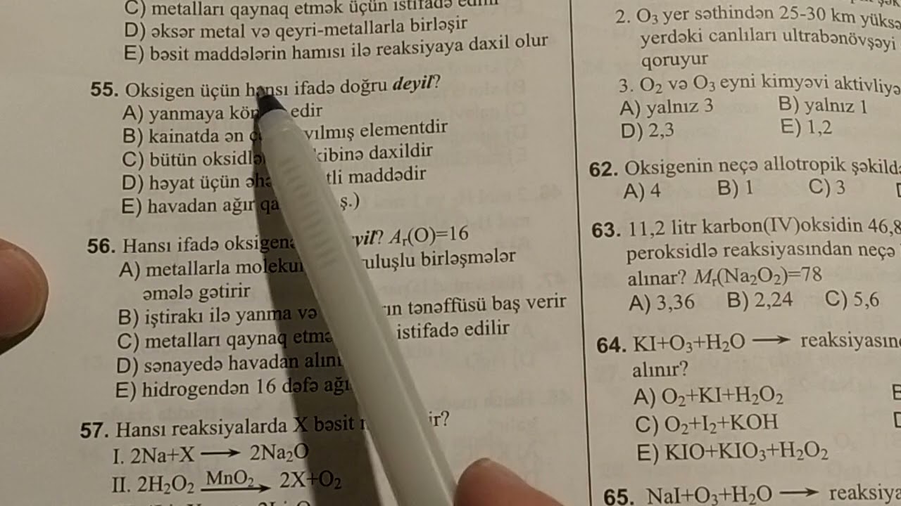Oksigen test 51-75.DİM toplu 2019 .Səh 277-279 (050-584-28-14)