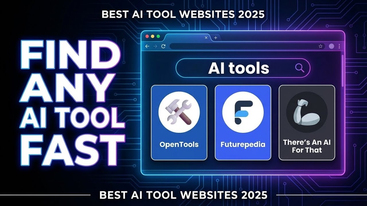 How to Find Any AI Tool Fast – The AI Tool Websites You Need