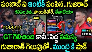 GT Won By 3 Wickets Against PBKS In Match 37|PBKS vs GT Match 37 Highlights|IPL 2024 Latest Updates