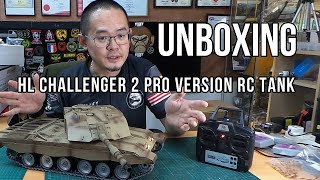 Heng Long Challenger 2 Pro Version unboxing