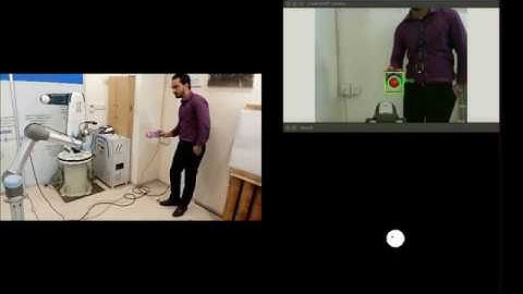 Vision-based control of UR5 robot