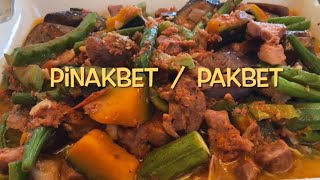 Pinakbet or Pakbet