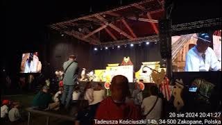 55 Międzynarodowy Festiwal Folkloru Ziem Górskich , Zakopane 2024r.