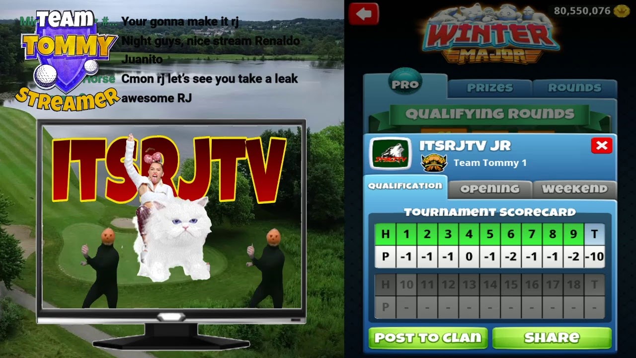 Golf Clash Winter major Pro Qualifying YouTube