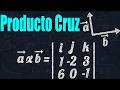 Producto Cruz de vectores (Producto vectorial) #matematicas #geometriaanalitica 