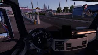 Везём контракт-ик в ETS2. Заходите на стрим, Всем буду очень рад (работает SheepChat)