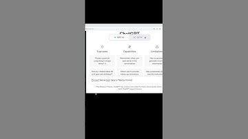 ChatGPT Rendering data in tabular format | #json | #chatgpt | #AI