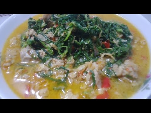 Oblok Oblok Daun Singkong Tahu Tempe