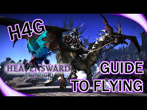Jak Guide - Latanie w FFXIV Heavensward - Intro do Currents Aetheryte i czarny Chocobo