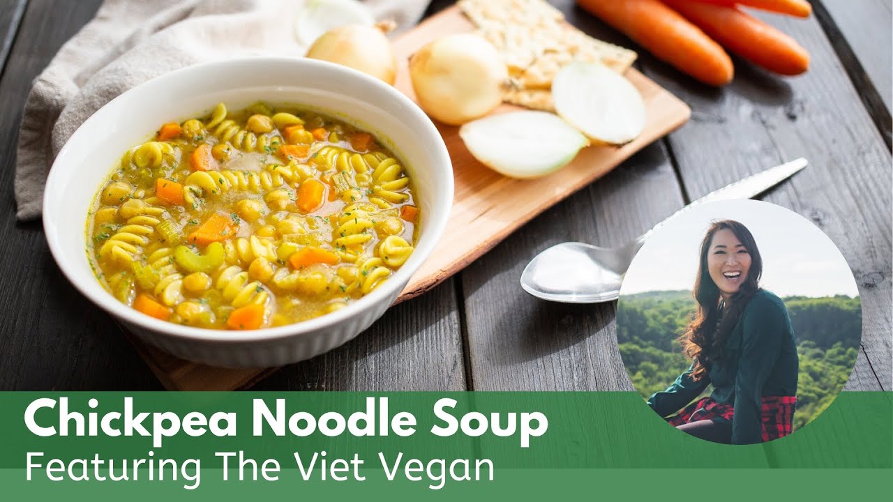 Chickpea Noodle Soup| Produce Made Simple