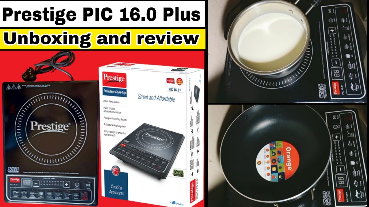 Prestige PIC 16.0 Plus 1900 W Prestige induction Cooktop Unboxing