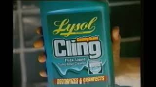 Lysol Cling Cling Commercial 1997