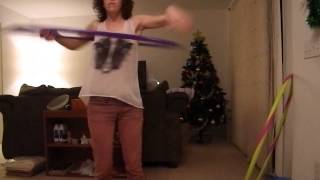 Beginner Chest Hooping with small hoop