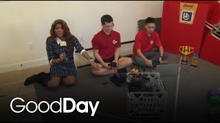 Sade is checking out Northern California's largest youth robotics tournaments!