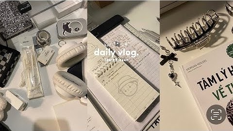 DAILY VLOG: Học tiếng hàn, unboxing, ăn uống