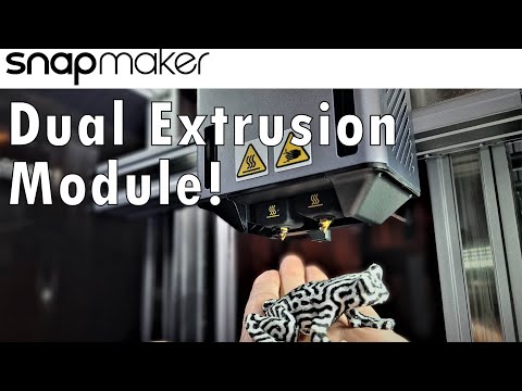 SnapMaker 2.0 Dual Extrusion Module: Unboxing & Setup. IT'S HERE!