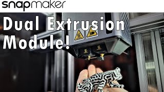 SnapMaker 2.0 Dual Extrusion Module: Unboxing & Setup. IT'S HERE!