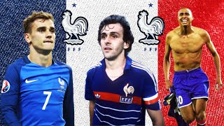 The THREE FINALS of FRANCE IN THE EURO CUP ⚽🏆