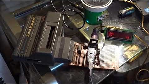 Commodore 64 SFX Sound Expander plays a MIDI file
