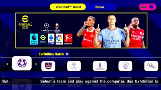 eFootball Pes 2023 PPSSPP Android Offline Chelito V Alpha Full Update Kits & Transfer Graphics HD