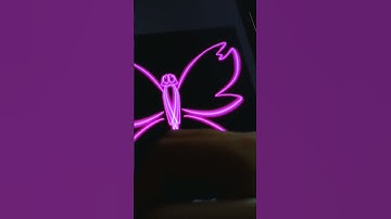 Symmetry art on procreate🦋 #butterfly #shorts