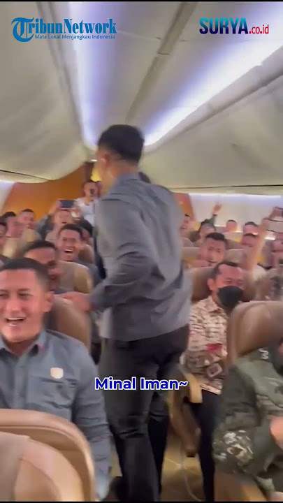 Saat Paspampres Ditodong Anggota Banser (Erick Thohir) Menyanyikan Ya Lal Wathon