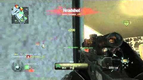 Blind Across Map No Scope Headshot Black Ops