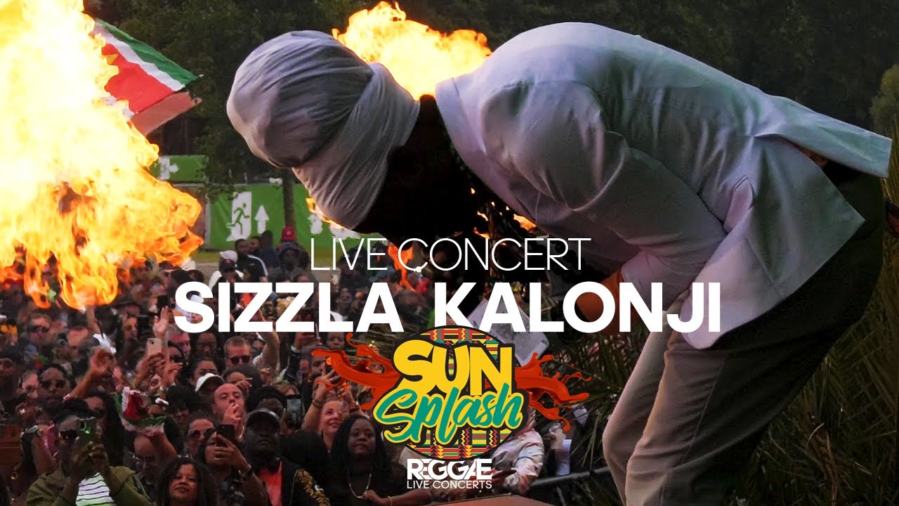 SIZZLA KALONJI LIVE AT REGGAE SUNSPLASH FESTIVAL THE HAGUE THE