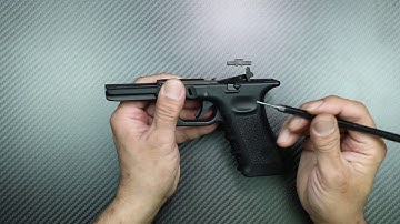 Tokyo Marui  G34 assembly and disassembly part 2 of 5  Frame disassembly