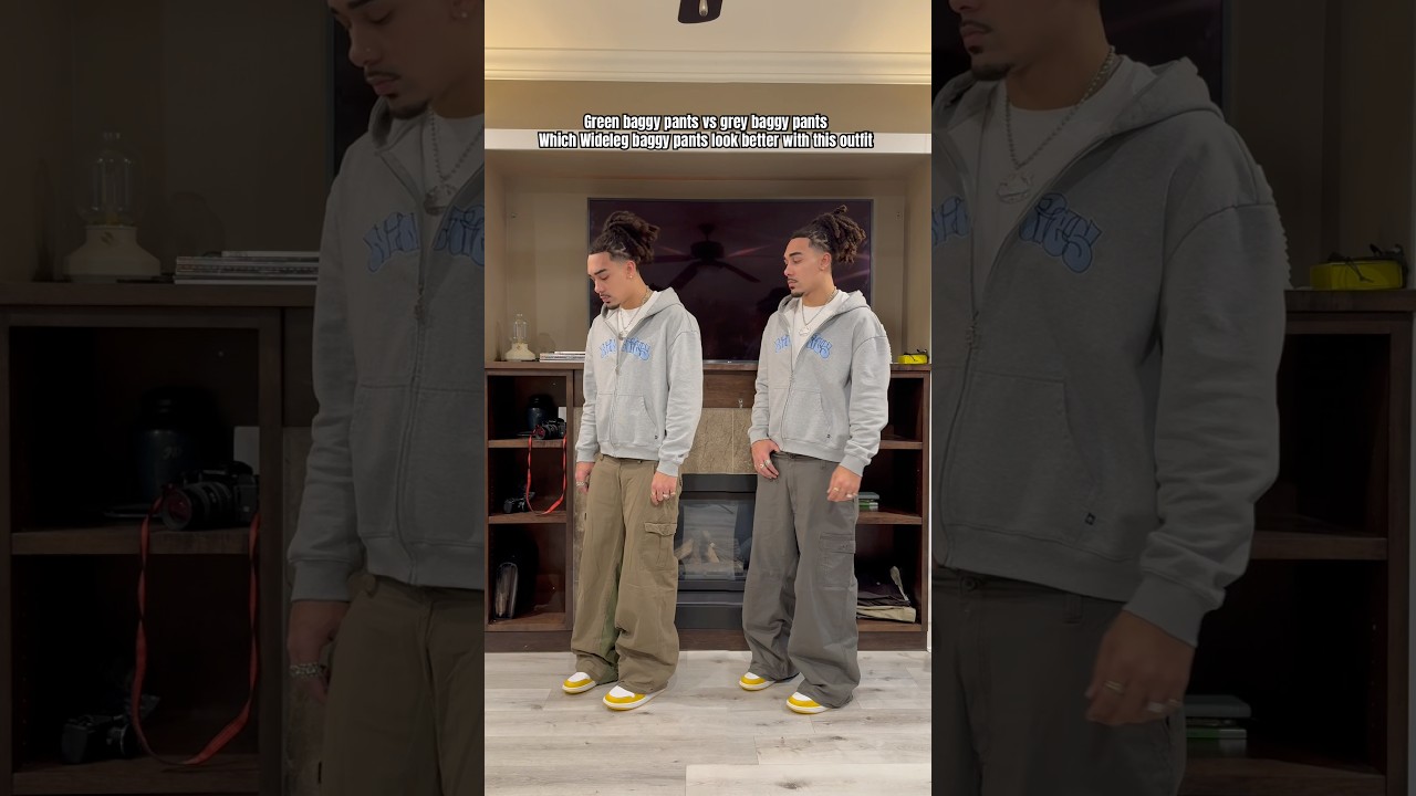 Which Wideleg baggy pants look the best 