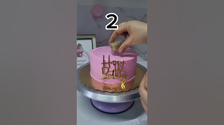 3 consejos para que el Glitter cake no falle.