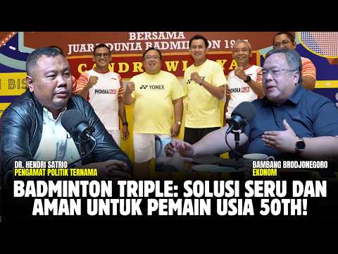 BADMINTON TRIPLE: SOLUSI SERU DAN AMAN UNTUK PEMAIN USIA 50 TAHUN KE ATAS!