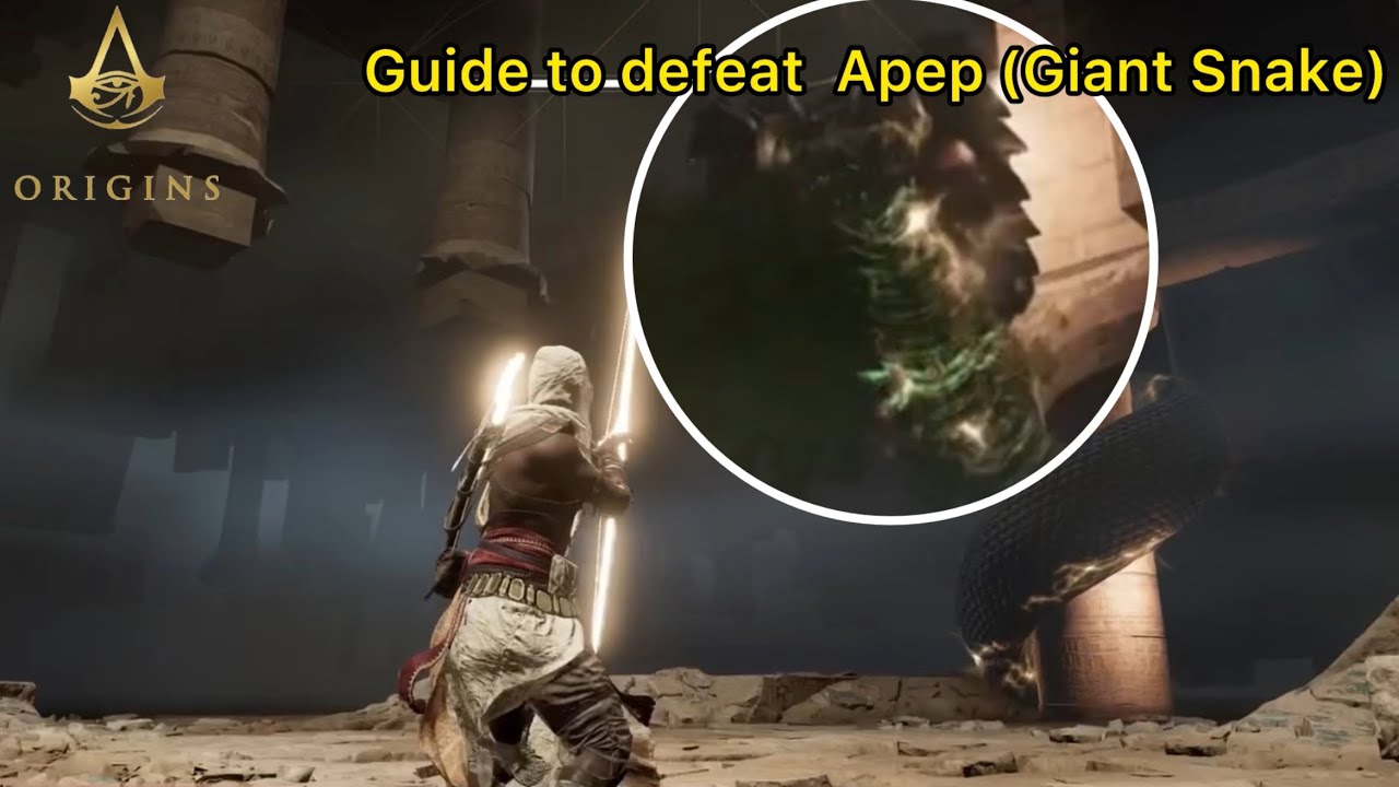 Walkthrough video - Defeat APEP AKA Giant Snake