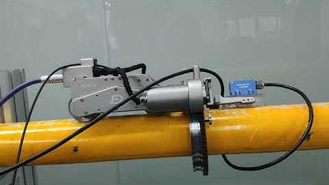 DSC05 Automatic scanning device for small pipe corrosion inspection
