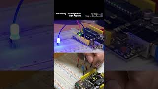 Arduino guide for beginners on controlling led brightness, a step by step tutorial