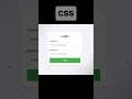 HTML + CSS + JAVA  login form #python #htmltutorial #html5 #css #css3 #java #javascript #webdesign