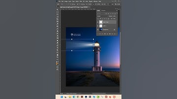 How to Create Beams Of Light in Photoshop 2025