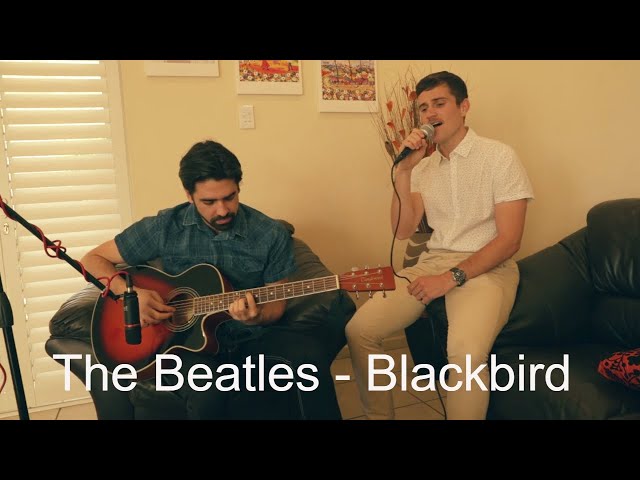 The Beatles - Blackbird (cover by Brad & Nick) class=