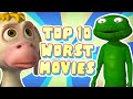 Top 10 WORST Animated Movies I've EVER Seen