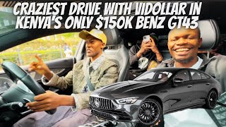Famous Craziest Drive In Kenya’s Only $150,000 BENZ GT43 With Forex Millionaire VIDOLLAR 🇺🇬 | CELEB RIDE  Net Worth