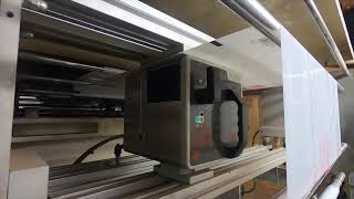 Thermotransferdrucker Allen Ngt Bedruckt Kunststofffolie In Einer Schlauchbeutelmaschine