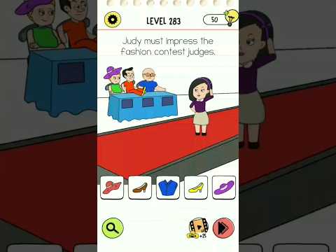 Brain Test 4 Tricky Friends Level 283 #androidgames #braintest #answer