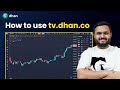 How to use tvdhanco explained in hindi  stock market trading made simple  dhan