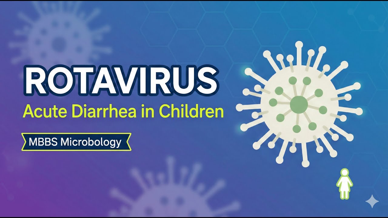 Rotavirus Simplified | Viral Gastroenteritis, Pathogenesis & Lab Diagnosis | MBBS Apurba Sastri