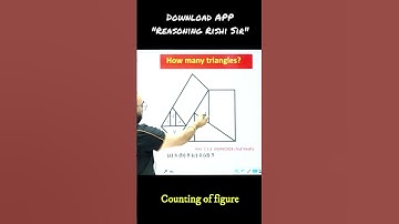 "Triangle Counting Trick 🔥 | Reasoning Magic | #Shorts"  #reasoningrishisir #reasoningtricks