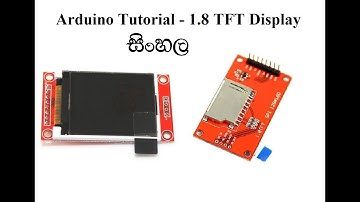 Arduino Tutorial - TFT 1.8 (part 1)