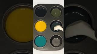 soothing shades #artshorts #colormixingmagic #asmr #viral