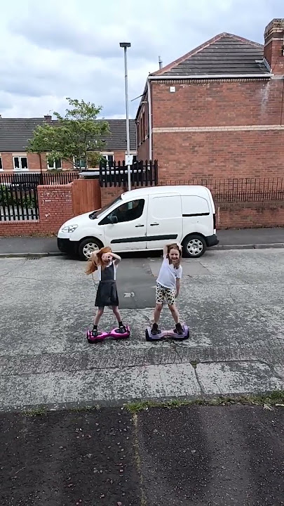 Chloe and Ella back end of a chicken 2023
