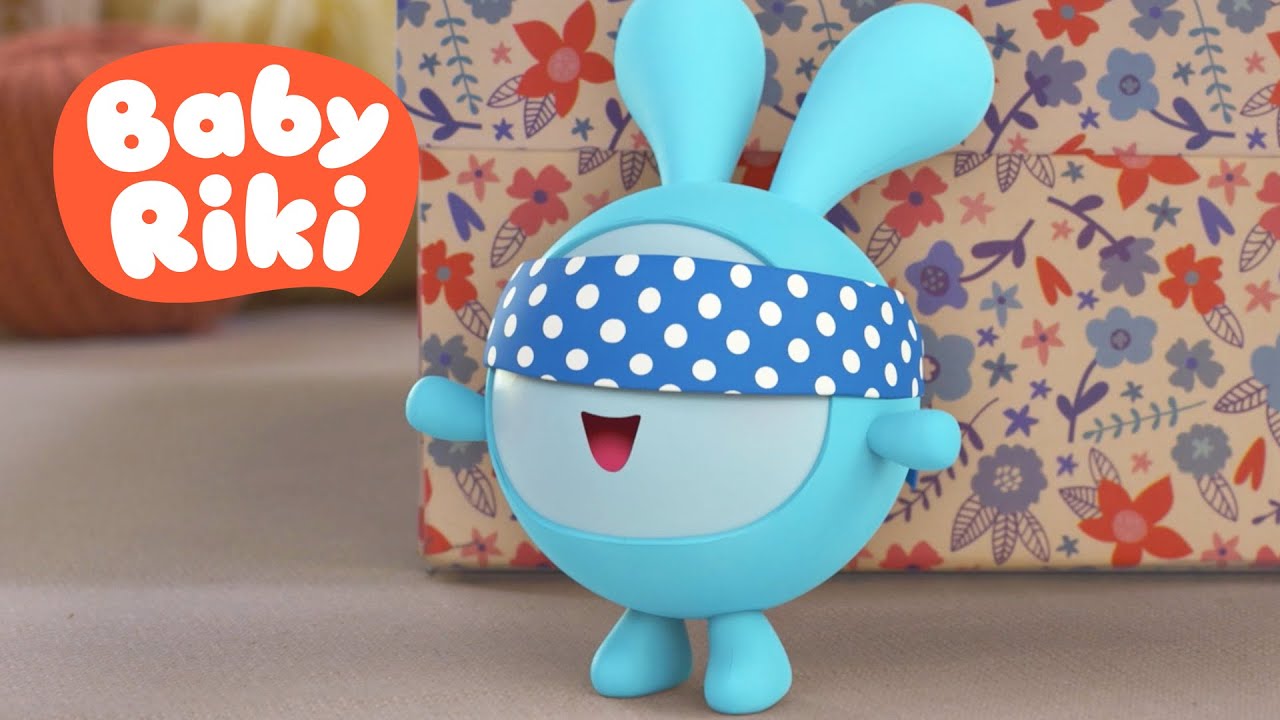 BabyRiki RO - Copiii se joacă Baba oarba | Desene animate cu jocuri ...