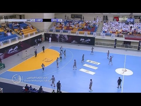 الشوط الثاني / لخويا 39-40 الأهلي [ النهائي - كأس قطر لكرة اليد 2014]